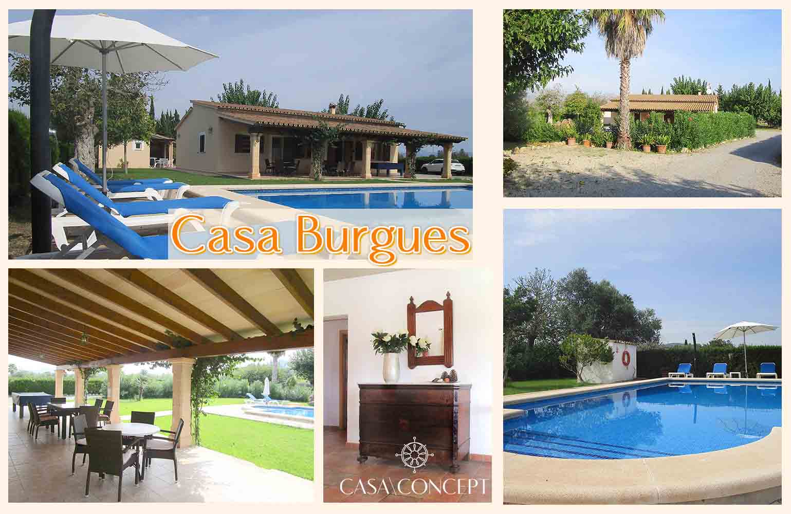 Finca Casa Burgues Mallorca Urlaub